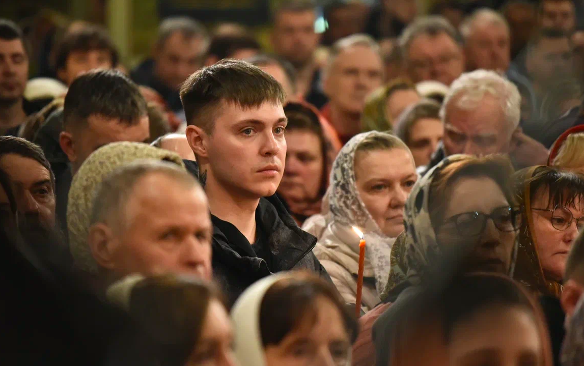 Фото В Новосибирске опубликованы кадры богослужения на Антипасху 19 апреля 2